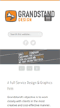 Mobile Screenshot of grandstanddesign.com
